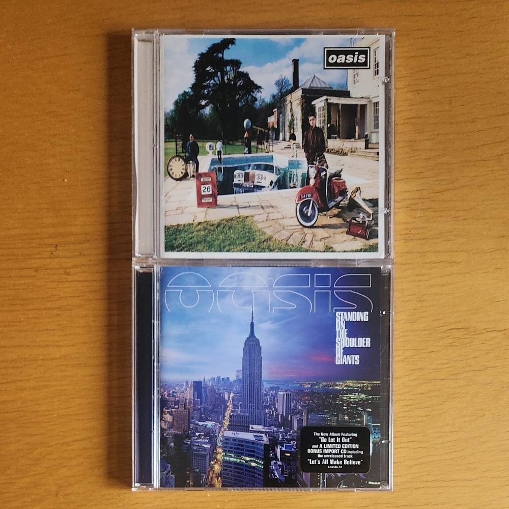 Oasis - 1990s & 2000s CDs (Lot of 2) 